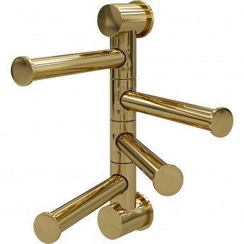 Держатель полотенец четверной WASSERKRAFT K-1054POLISHED GOLD