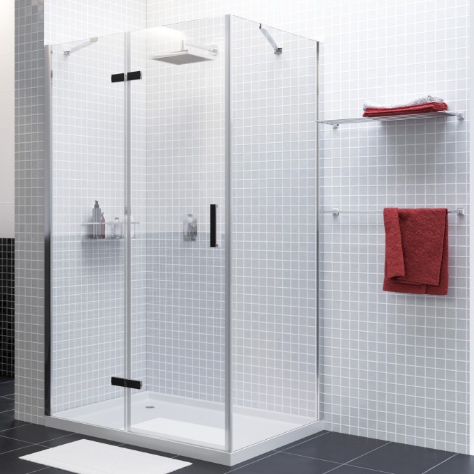 Душевой уголок WASSERKRAFT ALLER 120х100 см 10H10LBLACK Душевой уголок WASSERKRAFT ALLER 120х100 см 10H10LBLACK