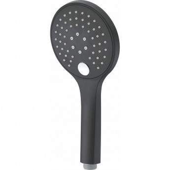 Лейка душевая WASSERKRAFT A078 3-функциональная черная