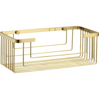 Полка металлическая WASSERKRAFT K-711BRUSHED GOLD Полка металлическая WASSERKRAFT K-711BRUSHED GOLD