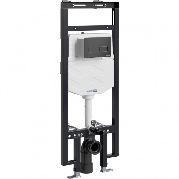 Система инсталляции для унитазов WASSERKRAFT DINKEL 58TLT.010.ME.MB03 Система инсталляции для унитазов WASSERKRAFT DINKEL 58TLT.010.ME.MB03