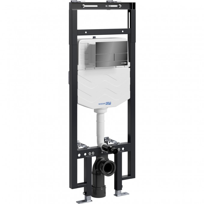 Система инсталляции для унитазов WASSERKRAFT DINKEL 58TLT.010.ME.PB04 Система инсталляции для унитазов WASSERKRAFT DINKEL 58TLT.010.ME.PB04