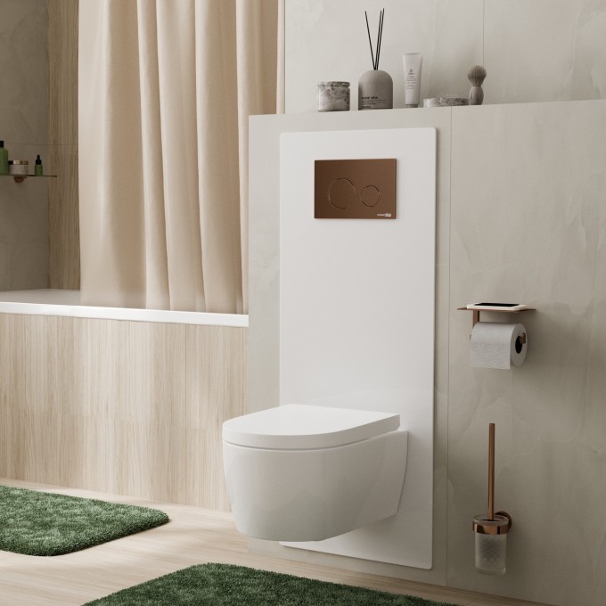 Система инсталляции для унитазов WASSERKRAFT SALM 27TLT.010.ME.BL.RG03 Система инсталляции для унитазов WASSERKRAFT SALM 27TLT.010.ME.BL.RG03