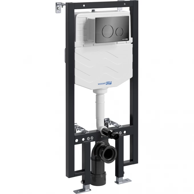 Система инсталляции для унитазов WASSERKRAFT VILS 56TLT.010.ME.PB02 Система инсталляции для унитазов WASSERKRAFT VILS 56TLT.010.ME.PB02