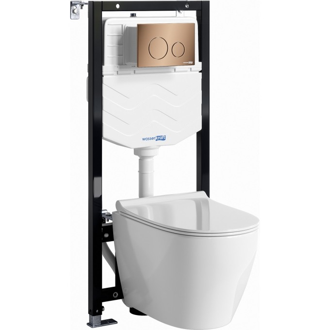 Система инсталляции с унитазом WASSERKRAFT ALLER 10TLT.010.ME.RG02.H002 Система инсталляции с унитазом WASSERKRAFT ALLER 10TLT.010.ME.RG02.H002