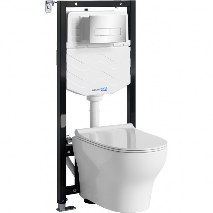 Система инсталяции с унитазом WASSERKRAFT ALLER 10TLT.010.ME.CH03.H001 Система инсталяции с унитазом WASSERKRAFT ALLER 10TLT.010.ME.CH03.H001