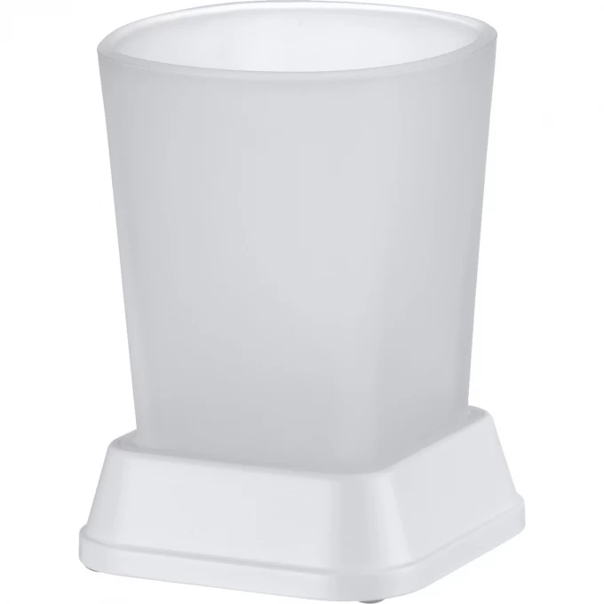 Стакан для зубных щеток WASSERKRAFT AMPER HITE K-5428W Стакан для зубных щеток WASSERKRAFT AMPER HITE K-5428W