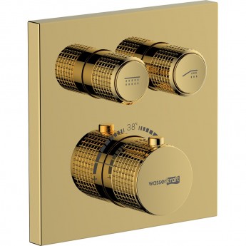 Термостатический смеситель для ванны и душа WASSERKRAFT SAUER 7148 THERMO Термостатический смеситель для ванны и душа WASSERKRAFT SAUER 7148 THERMO