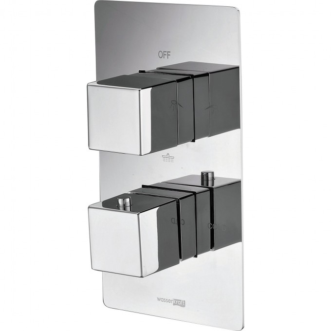 Термостатический смеситель для ванны и душа WASSERKRAFT THERMO ALME 1544 1544 Thermo Термостатический смеситель для ванны и душа WASSERKRAFT THERMO ALME 1544 1544 Thermo