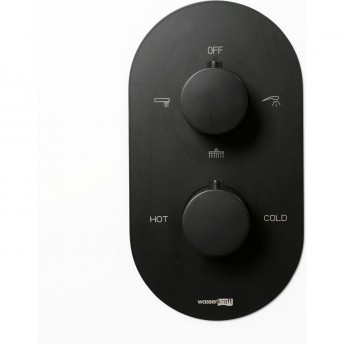 Термостатический смеситель для ванны и душа WASSERKRAFT THERMO ELBE 7444 Термостатический смеситель для ванны и душа WASSERKRAFT THERMO ELBE 7444