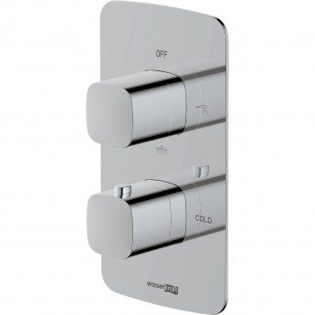 Термостатический смеситель для ванны и душа WASSERKRAFT THERMO NAAB 8644